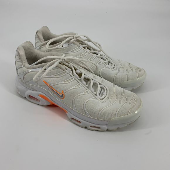 air max plus tn se white orange